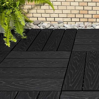 Un buen precio. Tejas de cubierta de madera de exterior cuadrados Diseño de enlace resistente a la intemperie en línea