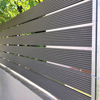Un buen precio. Tableros de cercas compuestas de WPC reciclados Paneles de cercas decorativas compuestas para jardines en línea