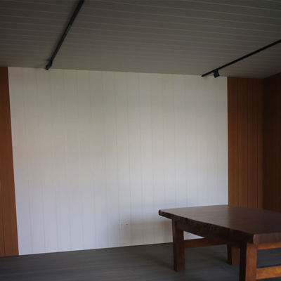 Un buen precio. Interior / exterior revestimiento de pared de WPC revestimiento de madera compuesta de plástico en línea