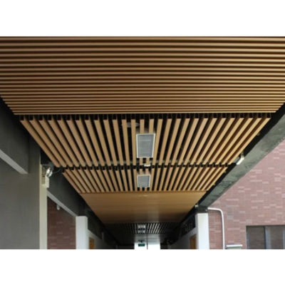 Un buen precio. Panel de techo de WPC comercial Panel de revestimiento aislante del sonido en línea